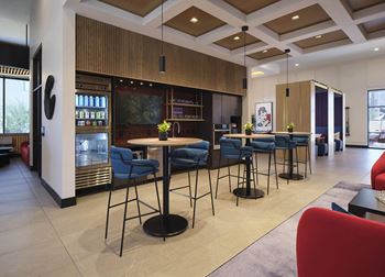 a restaurant or other place to eat at courtyard